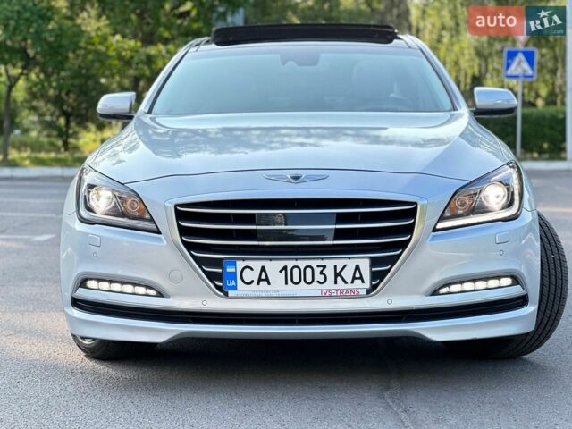 Серый Генезис G80, объемом двигателя 3.78 л и пробегом 89 тыс. км за 23500 $, фото 1 на Automoto.ua
