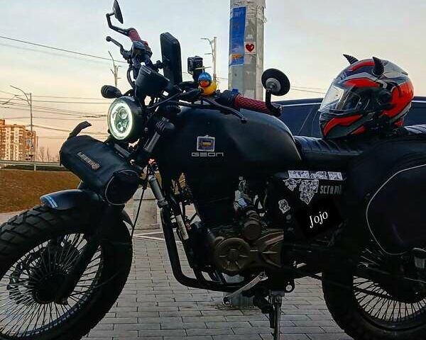 Черный Геон Scrambler, объемом двигателя 0.2 л и пробегом 5 тыс. км за 1400 $, фото 1 на Automoto.ua