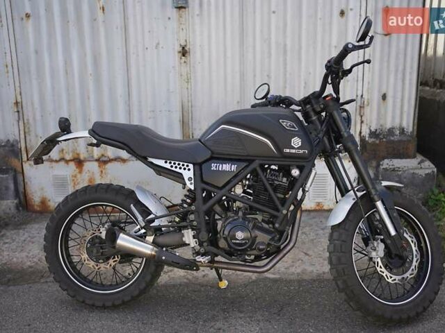 Черный Геон Scrambler, объемом двигателя 0.25 л и пробегом 3 тыс. км за 1570 $, фото 1 на Automoto.ua