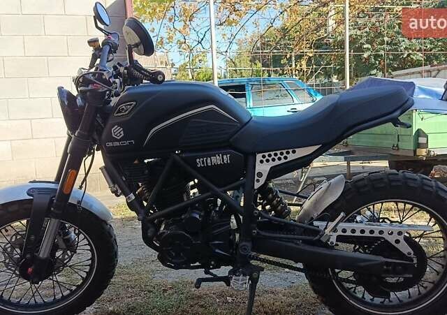 Черный Геон Scrambler, объемом двигателя 0.22 л и пробегом 1 тыс. км за 1700 $, фото 1 на Automoto.ua