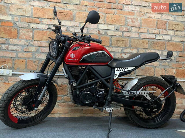 Червоний Геон Scrambler, об'ємом двигуна 0.25 л та пробігом 11 тис. км за 1200 $, фото 1 на Automoto.ua