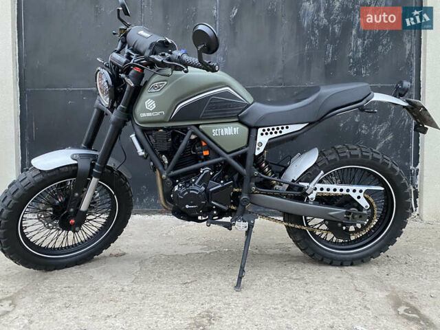 Зеленый Геон Scrambler, объемом двигателя 0.25 л и пробегом 2 тыс. км за 1700 $, фото 1 на Automoto.ua