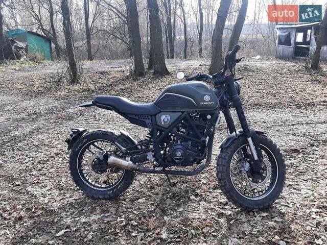 Зеленый Геон Scrambler, объемом двигателя 0.25 л и пробегом 9 тыс. км за 1350 $, фото 1 на Automoto.ua