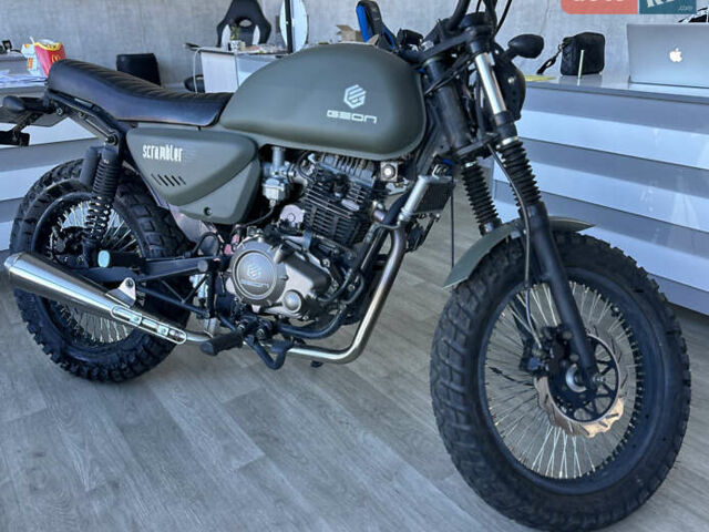 Зеленый Геон Scrambler, объемом двигателя 0.2 л и пробегом 1 тыс. км за 1300 $, фото 1 на Automoto.ua