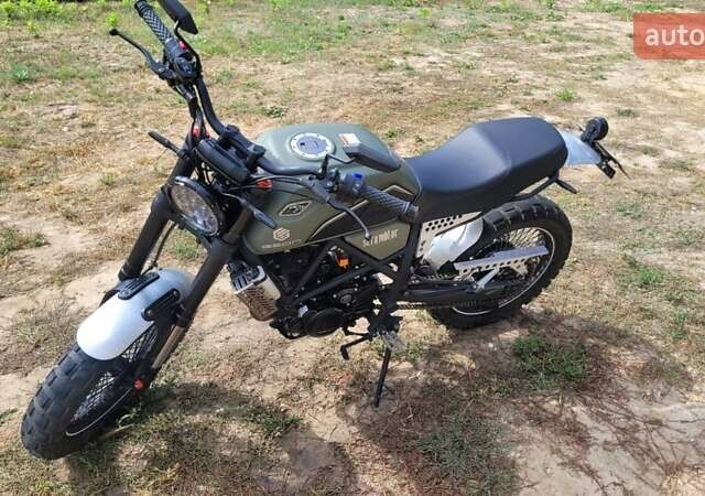 Зеленый Геон Scrambler, объемом двигателя 0.28 л и пробегом 3 тыс. км за 2025 $, фото 1 на Automoto.ua