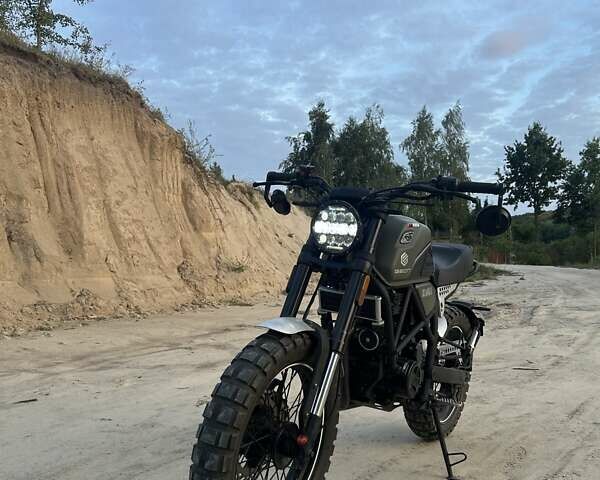 Зеленый Геон Scrambler 250, объемом двигателя 0.25 л и пробегом 8 тыс. км за 1400 $, фото 1 на Automoto.ua