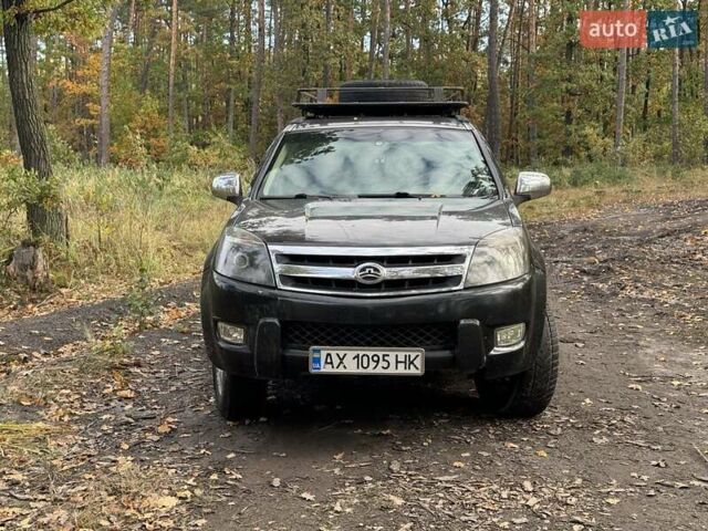 Черный Грейт Вол Ховер, объемом двигателя 2.35 л и пробегом 160 тыс. км за 4100 $, фото 1 на Automoto.ua
