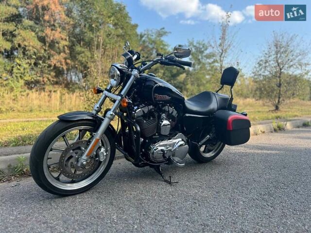 Черный Харлей-Дэвидсон 1200 Sportster, объемом двигателя 1.2 л и пробегом 43 тыс. км за 7800 $, фото 1 на Automoto.ua