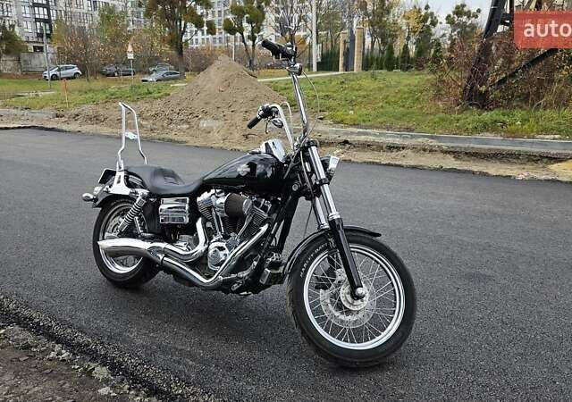 Черный Харлей-Дэвидсон Дюна Супер Глайд, объемом двигателя 1.58 л и пробегом 90 тыс. км за 9500 $, фото 1 на Automoto.ua