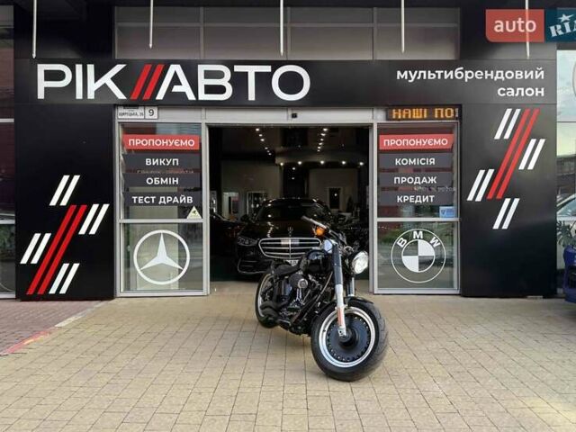 Черный Харлей-Дэвидсон Фэт Бой, объемом двигателя 1.7 л и пробегом 10 тыс. км за 15900 $, фото 1 на Automoto.ua