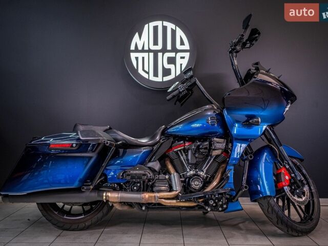 Синий Харлей-Дэвидсон CVO Road Glide, объемом двигателя 1.92 л и пробегом 14 тыс. км за 33000 $, фото 1 на Automoto.ua