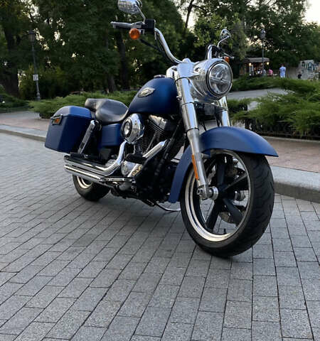 Синій Харлей-Девідсон Dyna Switchback, об'ємом двигуна 1.7 л та пробігом 47 тис. км за 10000 $, фото 1 на Automoto.ua