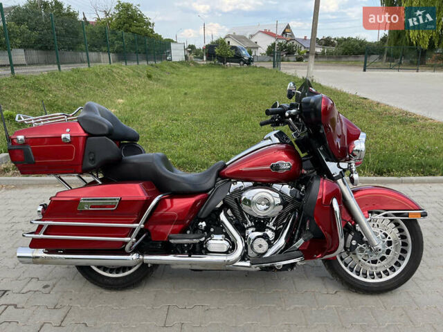 Красный Харлей-Дэвидсон FLHTCU Ultra Classic Electra Glide, объемом двигателя 1.7 л и пробегом 36 тыс. км за 11000 $, фото 1 на Automoto.ua
