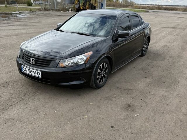 Черный Хонда Аккорд, объемом двигателя 2.4 л и пробегом 190 тыс. км за 8500 $, фото 1 на Automoto.ua
