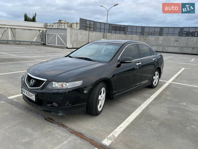 Черный Хонда Аккорд, объемом двигателя 2.35 л и пробегом 325 тыс. км за 6200 $, фото 1 на Automoto.ua