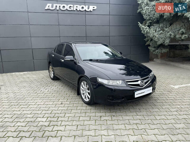 Черный Хонда Аккорд, объемом двигателя 2.4 л и пробегом 267 тыс. км за 6300 $, фото 1 на Automoto.ua