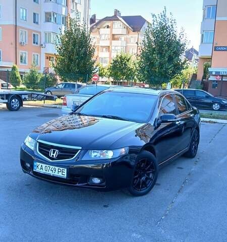Чорний Хонда Аккорд, об'ємом двигуна 2.4 л та пробігом 320 тис. км за 6700 $, фото 1 на Automoto.ua