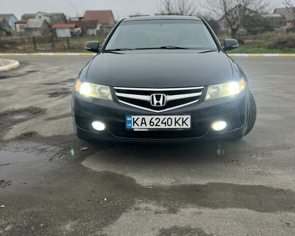 Черный Хонда Аккорд, объемом двигателя 2 л и пробегом 267 тыс. км за 6100 $, фото 1 на Automoto.ua