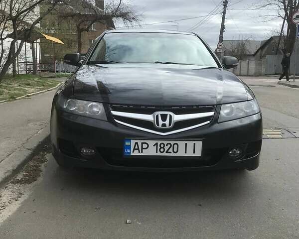 Чорний Хонда Аккорд, об'ємом двигуна 2.4 л та пробігом 320 тис. км за 5900 $, фото 1 на Automoto.ua