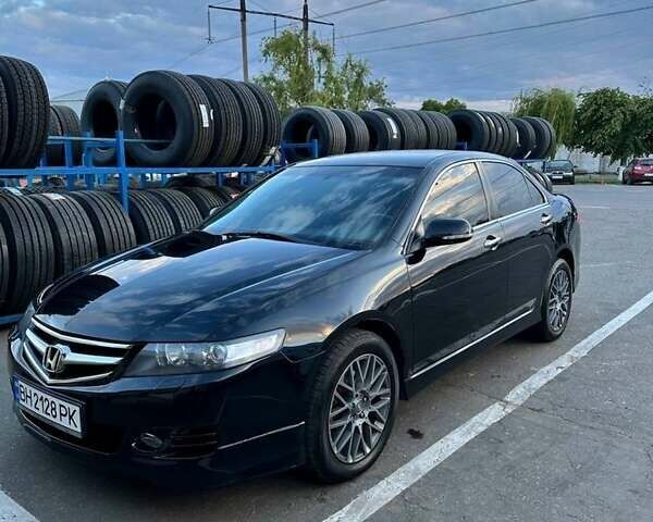 Чорний Хонда Аккорд, об'ємом двигуна 2.4 л та пробігом 200 тис. км за 7500 $, фото 1 на Automoto.ua