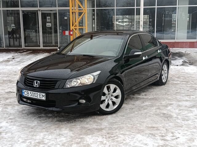 Чорний Хонда Аккорд, об'ємом двигуна 2.4 л та пробігом 176 тис. км за 7599 $, фото 1 на Automoto.ua
