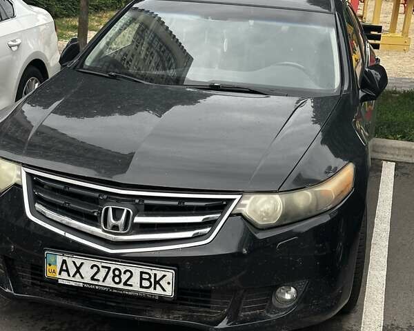 Черный Хонда Аккорд, объемом двигателя 2 л и пробегом 220 тыс. км за 8300 $, фото 1 на Automoto.ua