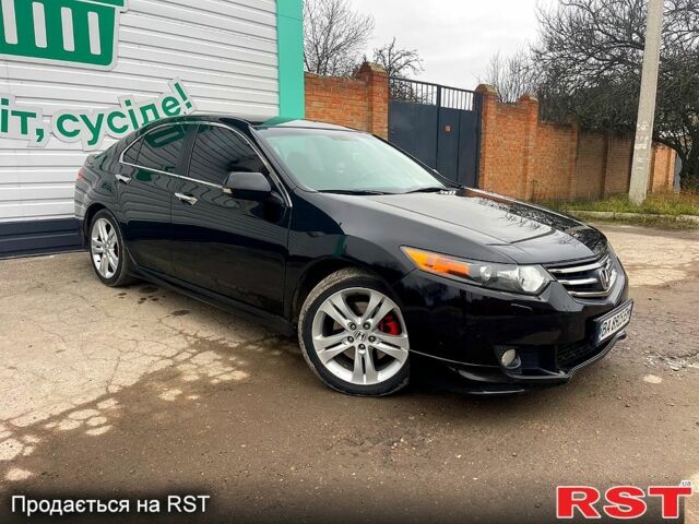 Черный Хонда Аккорд, объемом двигателя 2.4 л и пробегом 201 тыс. км за 9500 $, фото 1 на Automoto.ua