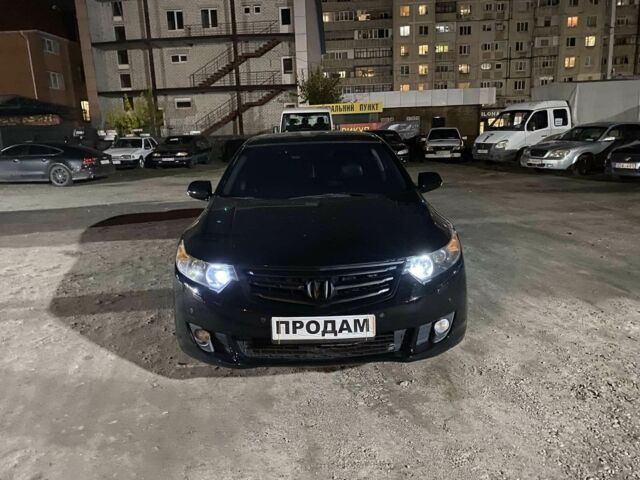 Черный Хонда Аккорд, объемом двигателя 2 л и пробегом 200 тыс. км за 7500 $, фото 1 на Automoto.ua