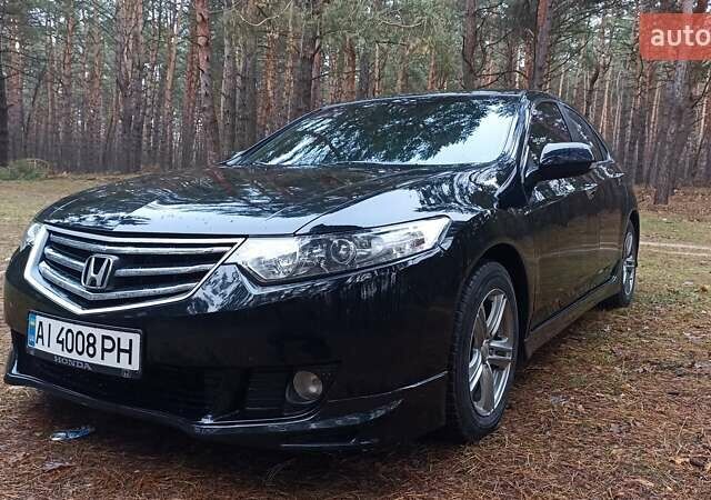 Черный Хонда Аккорд, объемом двигателя 2 л и пробегом 150 тыс. км за 10800 $, фото 1 на Automoto.ua