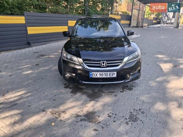 Черный Хонда Аккорд, объемом двигателя 2.4 л и пробегом 220 тыс. км за 10500 $, фото 1 на Automoto.ua
