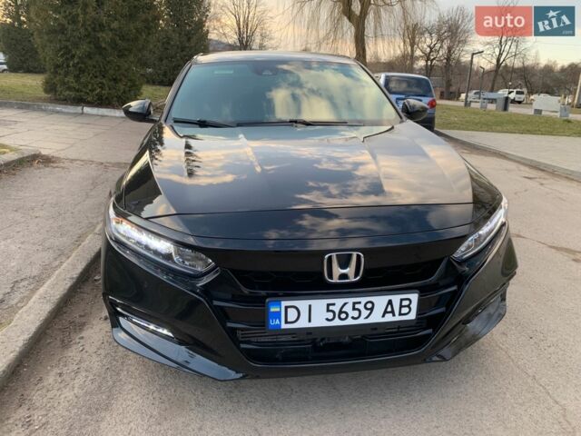 Чорний Хонда Аккорд, об'ємом двигуна 1.5 л та пробігом 79 тис. км за 15500 $, фото 1 на Automoto.ua