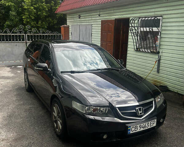 Черный Хонда Аккорд, объемом двигателя 2 л и пробегом 394 тыс. км за 4600 $, фото 1 на Automoto.ua