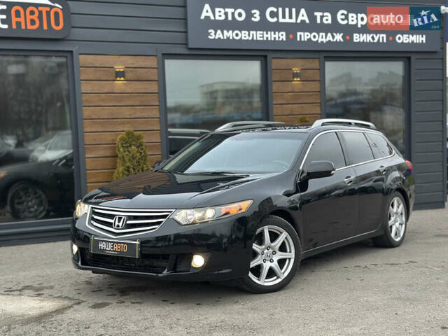 Черный Хонда Аккорд, объемом двигателя 2.2 л и пробегом 175 тыс. км за 10200 $, фото 1 на Automoto.ua