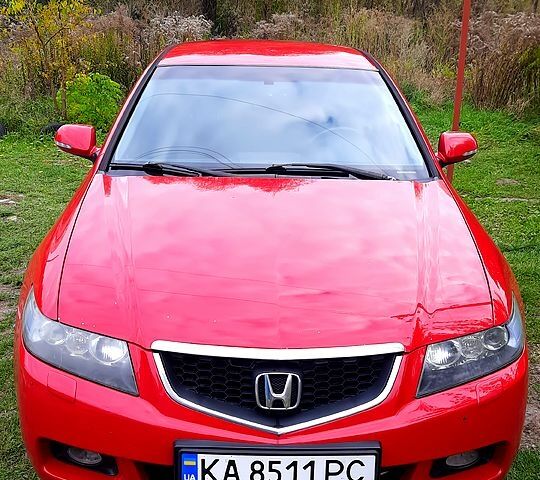 Красный Хонда Аккорд, объемом двигателя 2 л и пробегом 246 тыс. км за 6600 $, фото 1 на Automoto.ua