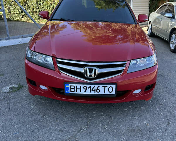 Красный Хонда Аккорд, объемом двигателя 2 л и пробегом 287 тыс. км за 6950 $, фото 1 на Automoto.ua