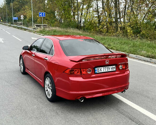 Червоний Хонда Аккорд, об'ємом двигуна 2.4 л та пробігом 304 тис. км за 6800 $, фото 1 на Automoto.ua