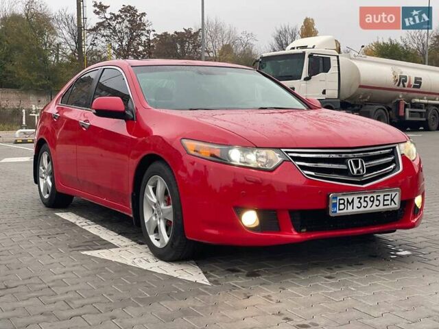 Красный Хонда Аккорд, объемом двигателя 2.35 л и пробегом 143 тыс. км за 7999 $, фото 1 на Automoto.ua