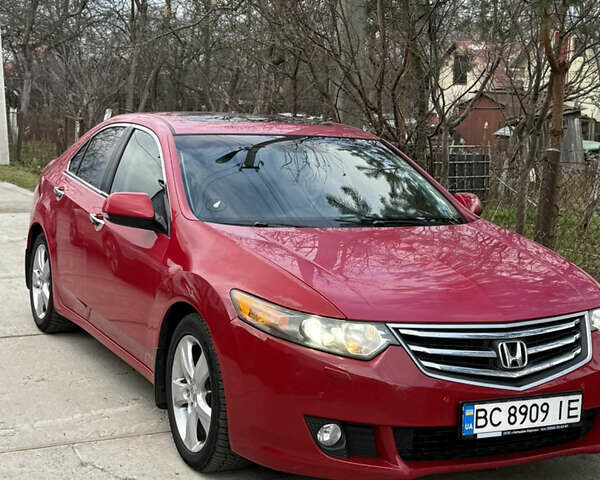 Червоний Хонда Аккорд, об'ємом двигуна 2 л та пробігом 217 тис. км за 9500 $, фото 1 на Automoto.ua