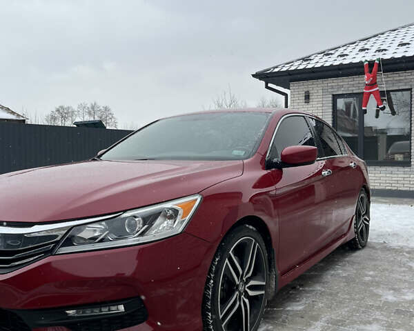 Червоний Хонда Аккорд, об'ємом двигуна 2.35 л та пробігом 83 тис. км за 14000 $, фото 1 на Automoto.ua
