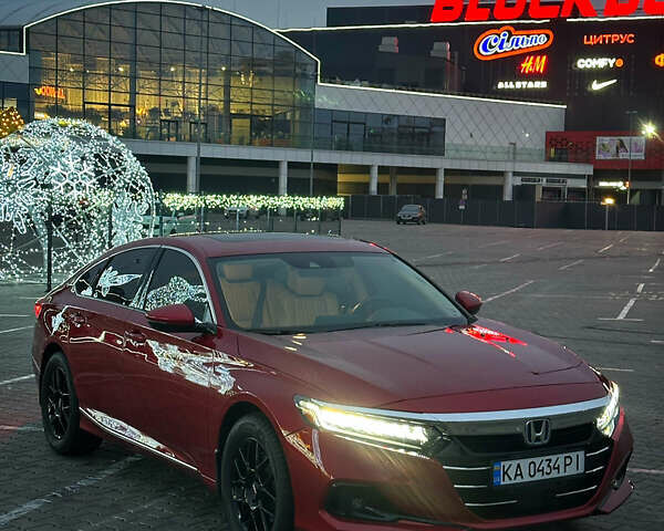 Красный Хонда Аккорд, объемом двигателя 1.99 л и пробегом 106 тыс. км за 26000 $, фото 1 на Automoto.ua