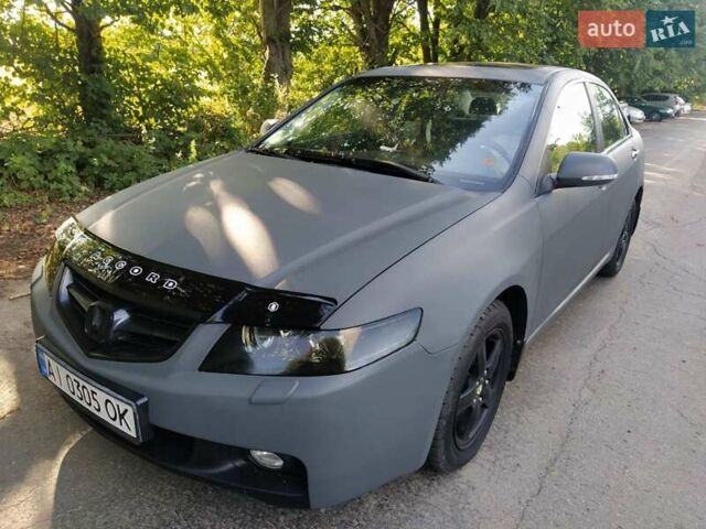 Серый Хонда Аккорд, объемом двигателя 2.35 л и пробегом 254 тыс. км за 6200 $, фото 1 на Automoto.ua