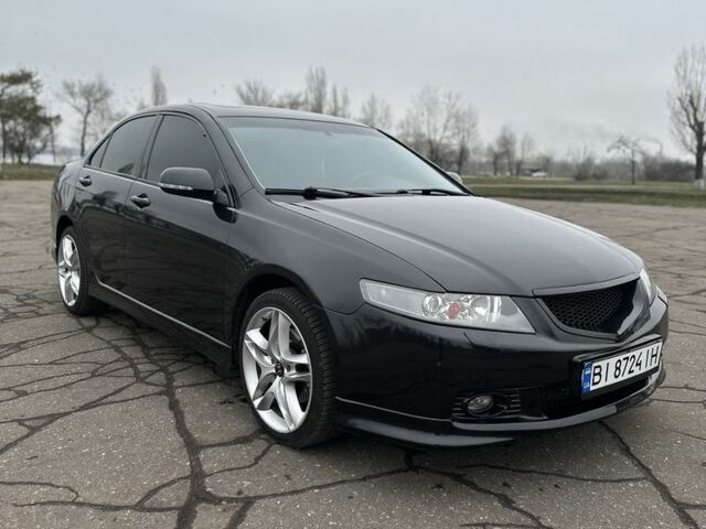 Серый Хонда Аккорд, объемом двигателя 2.4 л и пробегом 234 тыс. км за 6800 $, фото 1 на Automoto.ua