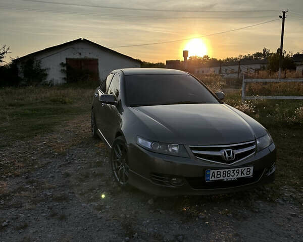 Хонда Аккорд 2007 в Виннице на Automoto.ua Серый Хонда Аккорд, объемом двигателя 2.4 л и пробегом 260 тыс. км за 6900 $, фото 1 на Automoto.ua