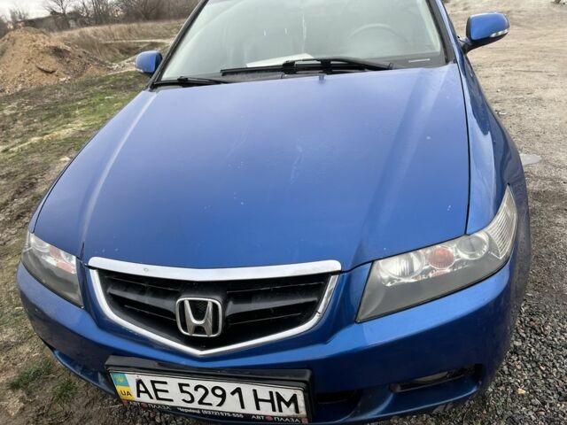 Синий Хонда Аккорд, объемом двигателя 2.4 л и пробегом 310 тыс. км за 5100 $, фото 1 на Automoto.ua