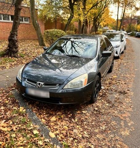 Синий Хонда Аккорд, объемом двигателя 2.4 л и пробегом 225 тыс. км за 2218 $, фото 1 на Automoto.ua