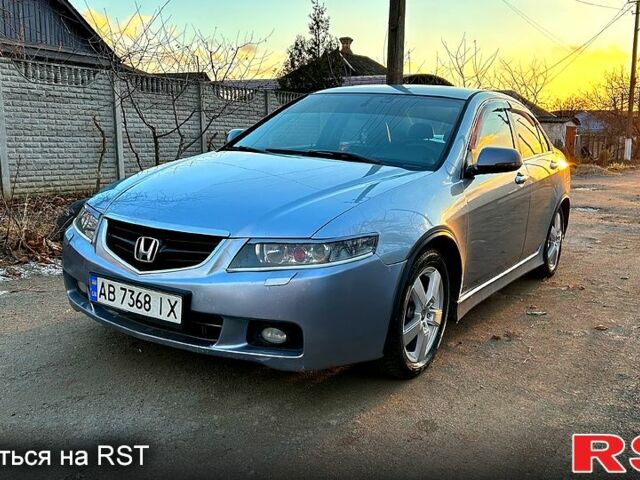 Синий Хонда Аккорд, объемом двигателя 2.4 л и пробегом 358 тыс. км за 5494 $, фото 1 на Automoto.ua