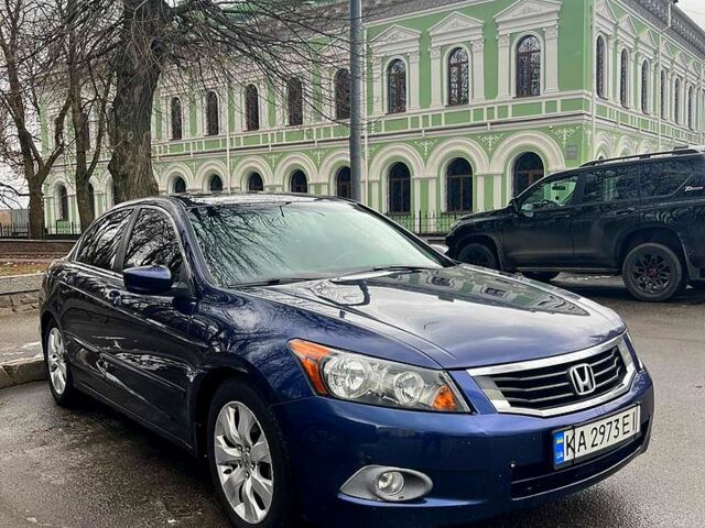 Синий Хонда Аккорд, объемом двигателя 2.4 л и пробегом 305 тыс. км за 6500 $, фото 1 на Automoto.ua