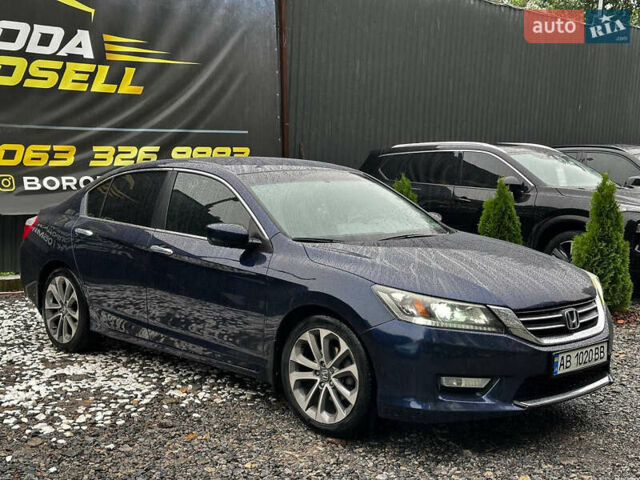 Синій Хонда Аккорд, об'ємом двигуна 2.4 л та пробігом 205 тис. км за 10500 $, фото 1 на Automoto.ua