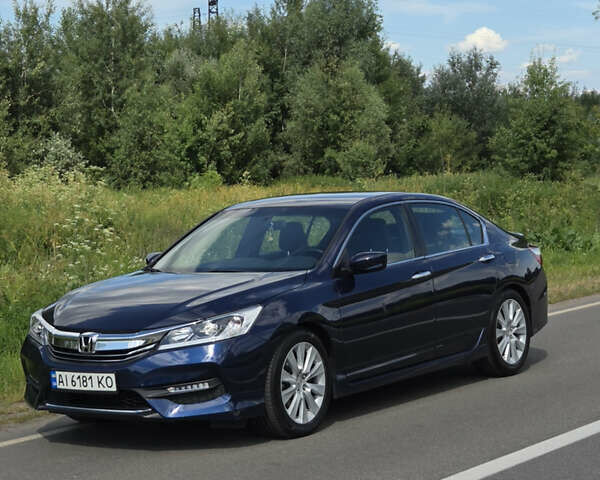 Синий Хонда Аккорд, объемом двигателя 2.35 л и пробегом 94 тыс. км за 15300 $, фото 1 на Automoto.ua