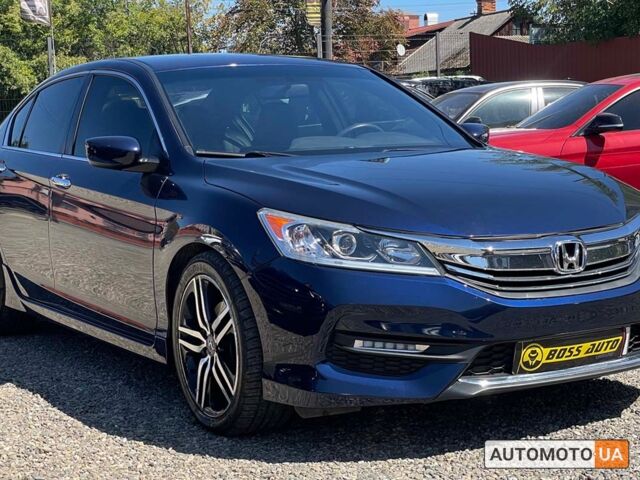 Синий Хонда Аккорд, объемом двигателя 2.4 л и пробегом 60 тыс. км за 12400 $, фото 1 на Automoto.ua